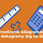 Przelicznik kilogramów na gramy