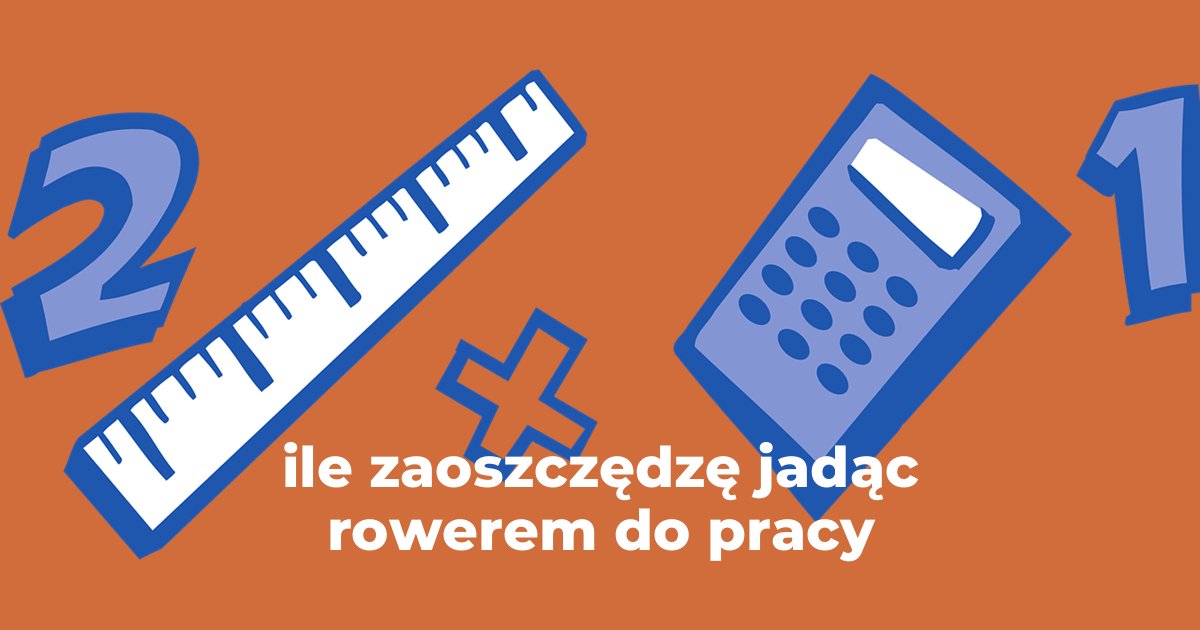 ile zaoszczędzę jadąc rowerem do pracy