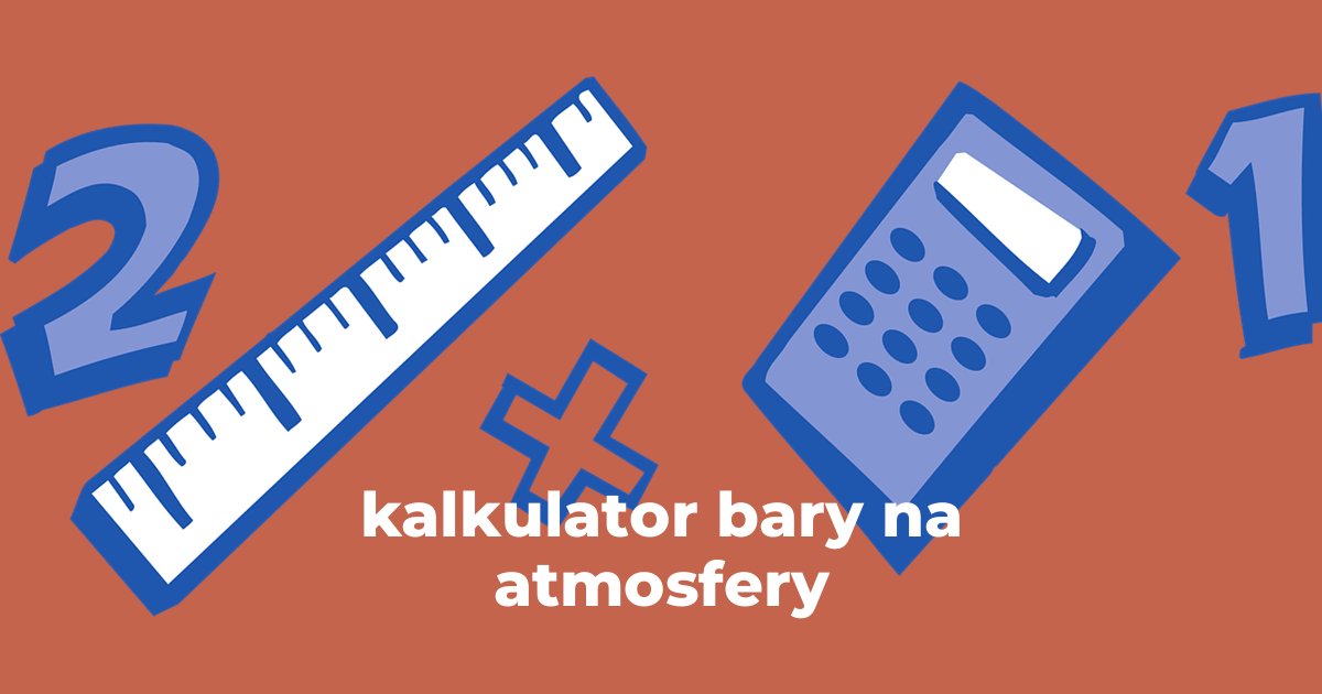 kalkulator bary na atmosfery