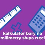 Kalkulator bary na metry słupa wody