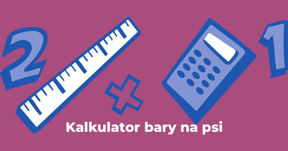 Kalkulator bary na psi