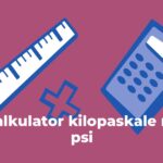 Kalkulator kilopaskale na megapaskale