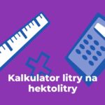 Kalkulator litry na galony