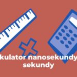 Kalkulator milisekundy na sekundy