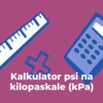 Kalkulator psi na bary (1 psi≈0,069 bar)