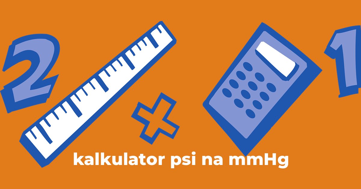 kalkulator psi na mmHg