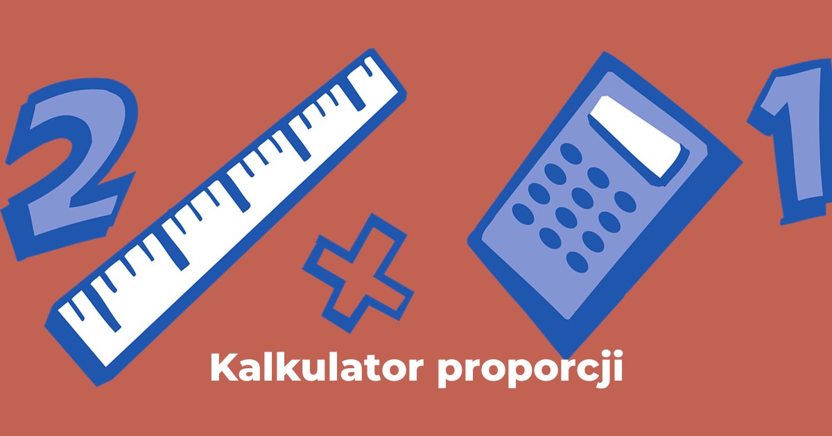 Kalkulator proporcji