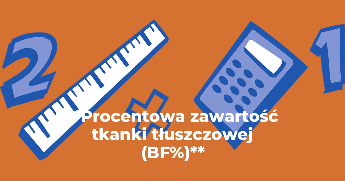 **Procentowa zawartość tkanki tłuszczowej (BF%)**